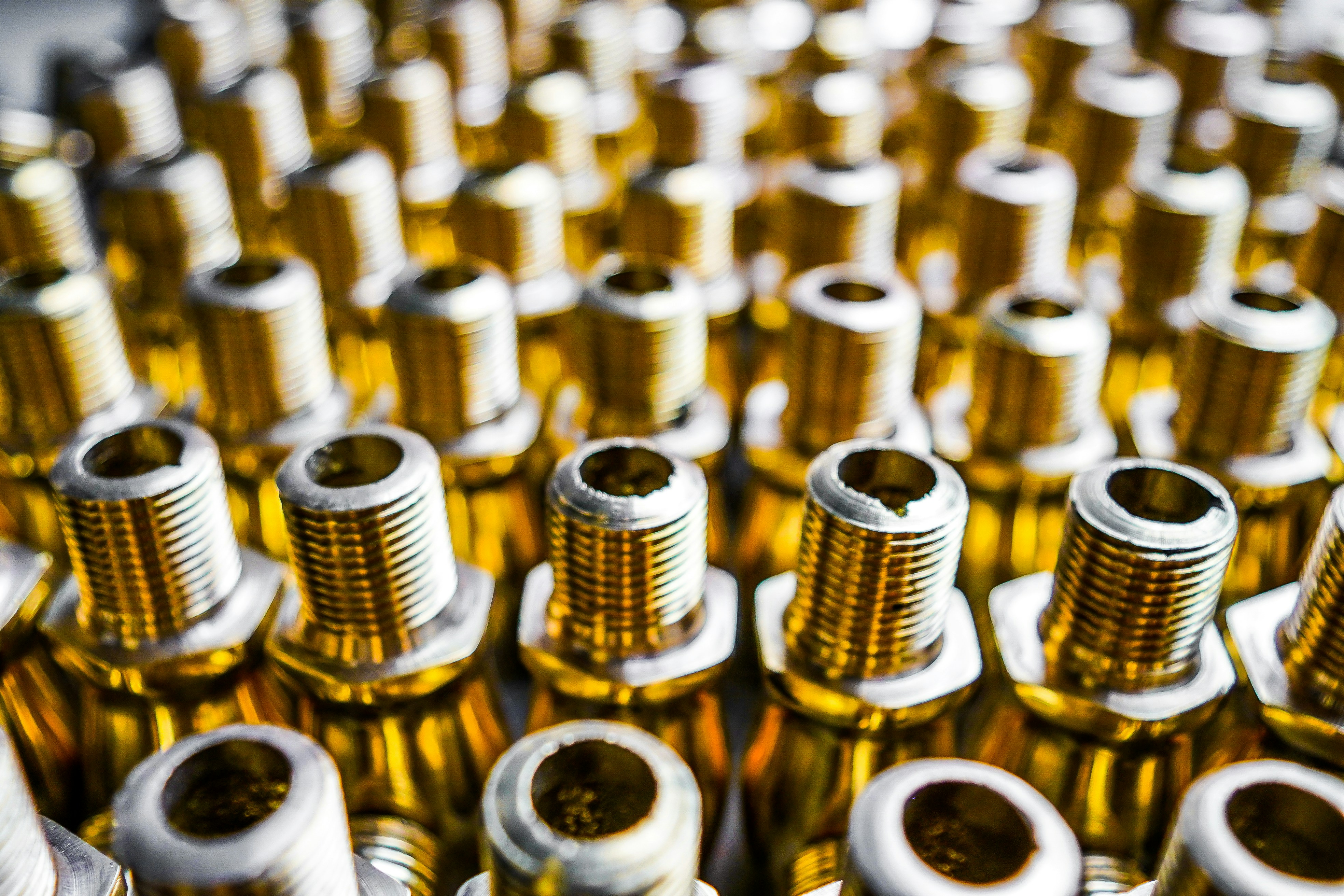 Aircraft parts distribution and aerospace hardware sourcing background