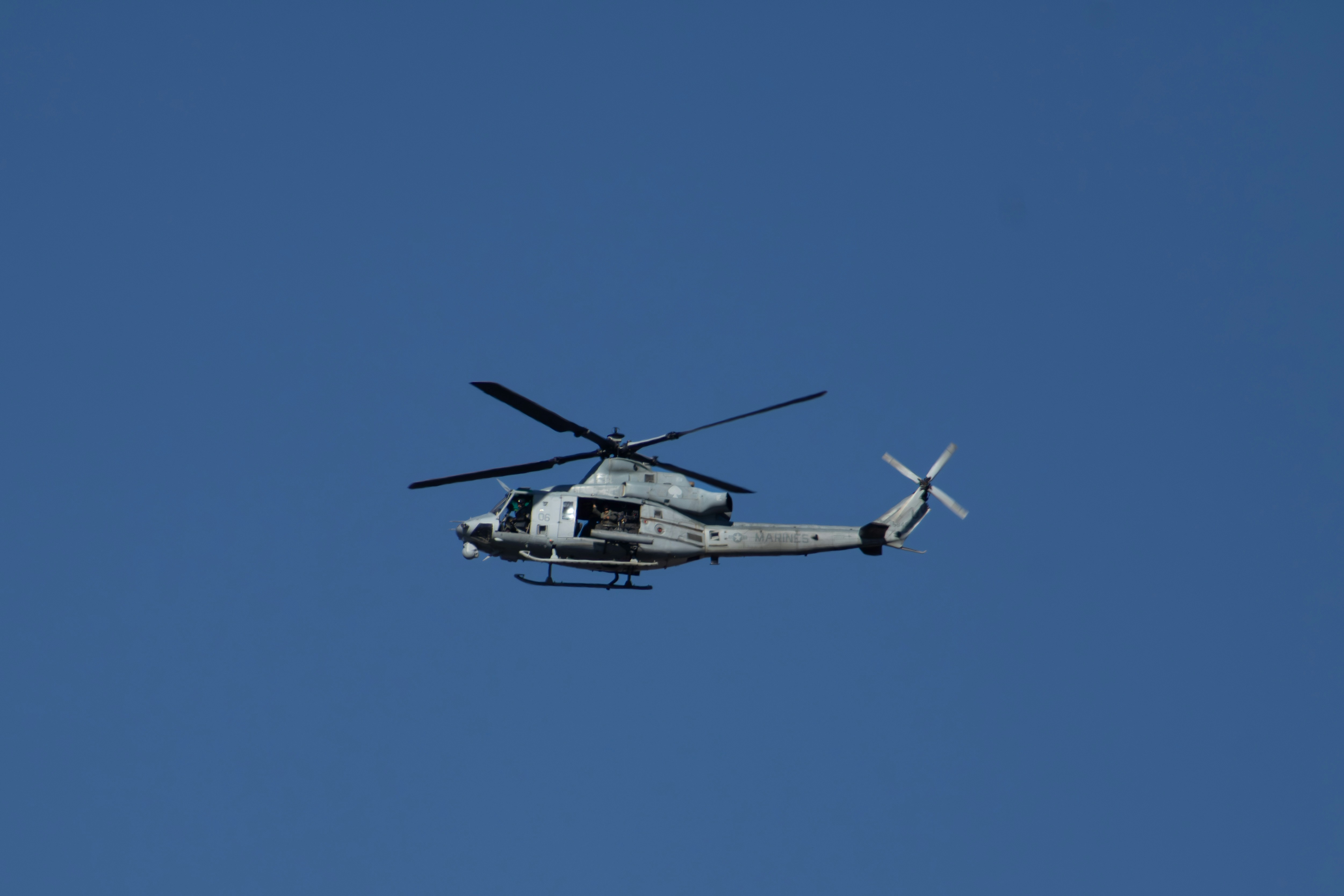 UH-1Y Huey in flight